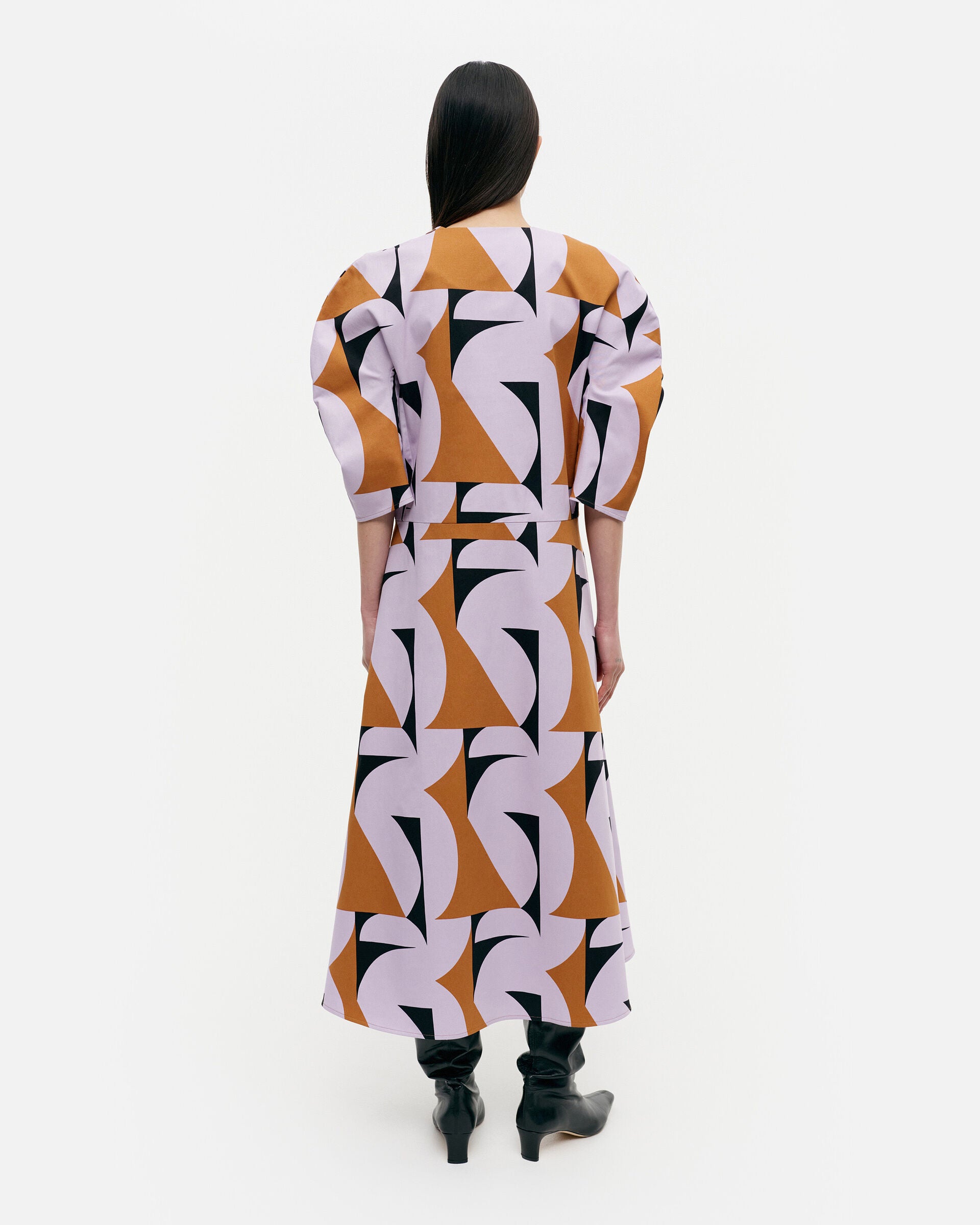 Marimekko Kompositio Pilari cotton dress | Marimekko Outlet