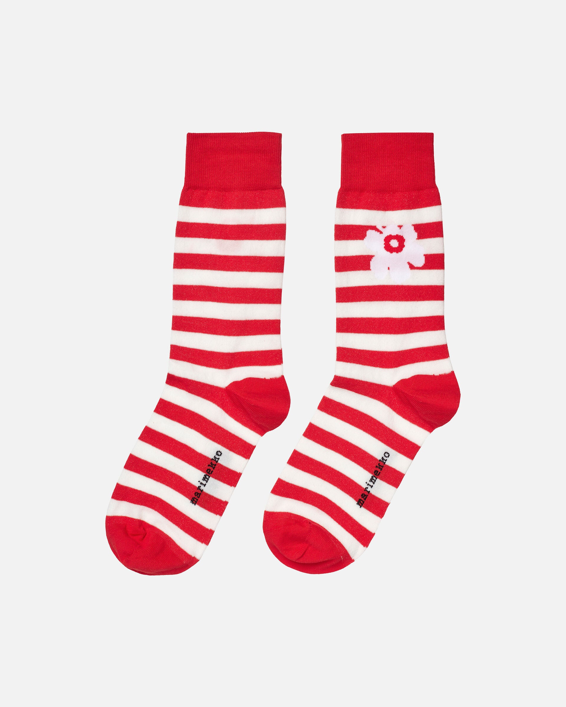 Marimekko Kasvaa Tasaraita Unikko socks | Marimekko Outlet