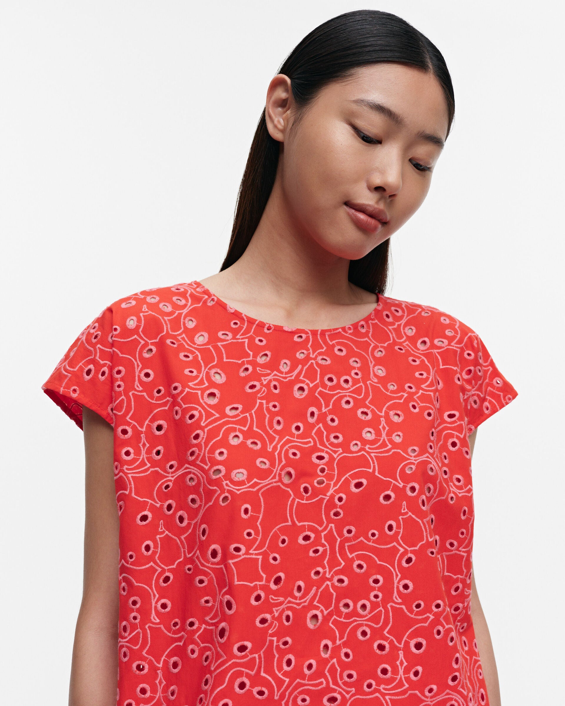 Marimekko Nahkol Rentukka cotton top | Marimekko Outlet