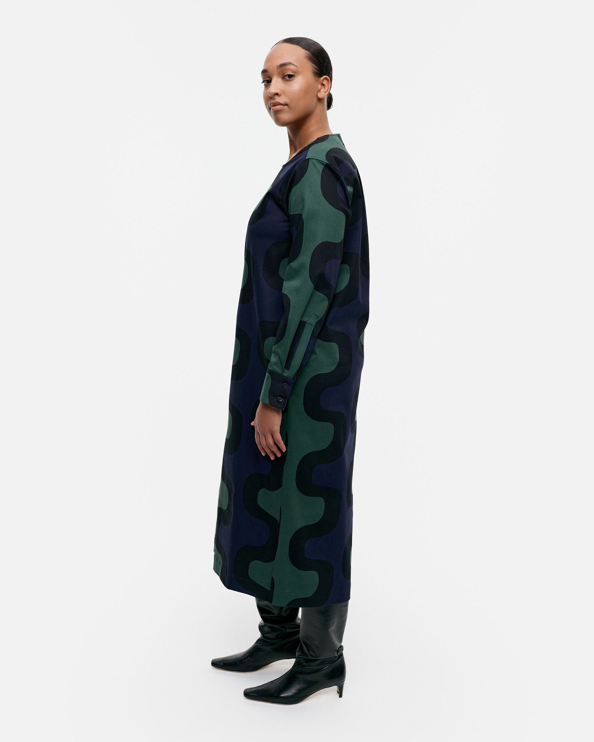 Marimekko Fiher Seireeni cotton dress | Marimekko Outlet