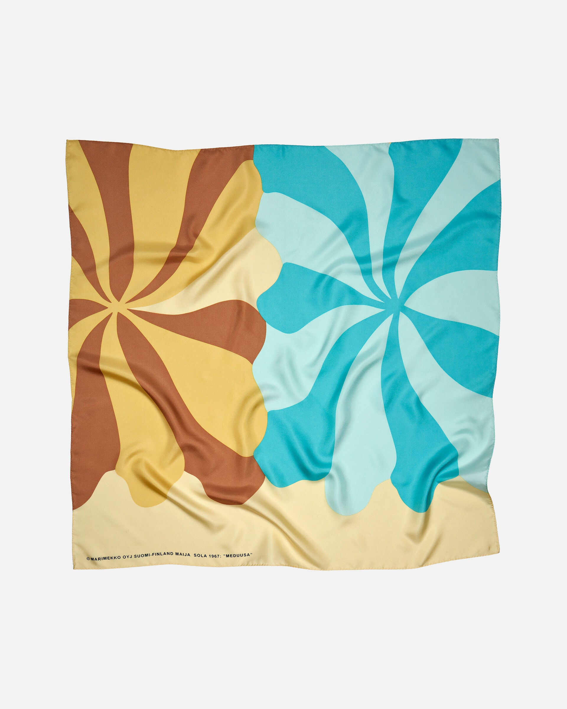 Marimekko Lauhtua Meduusa silk scarf | Marimekko Outlet