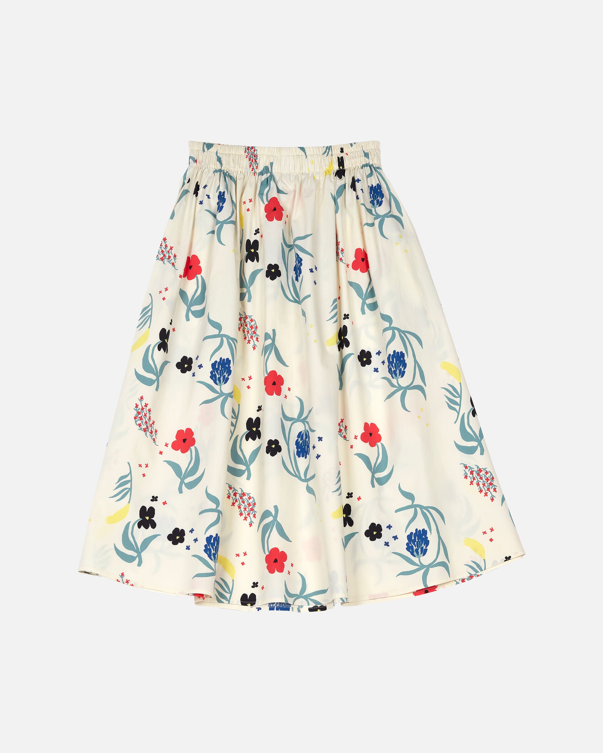 Marimekko Garrel Herbaario cotton poplin skirt | Marimekko Outlet