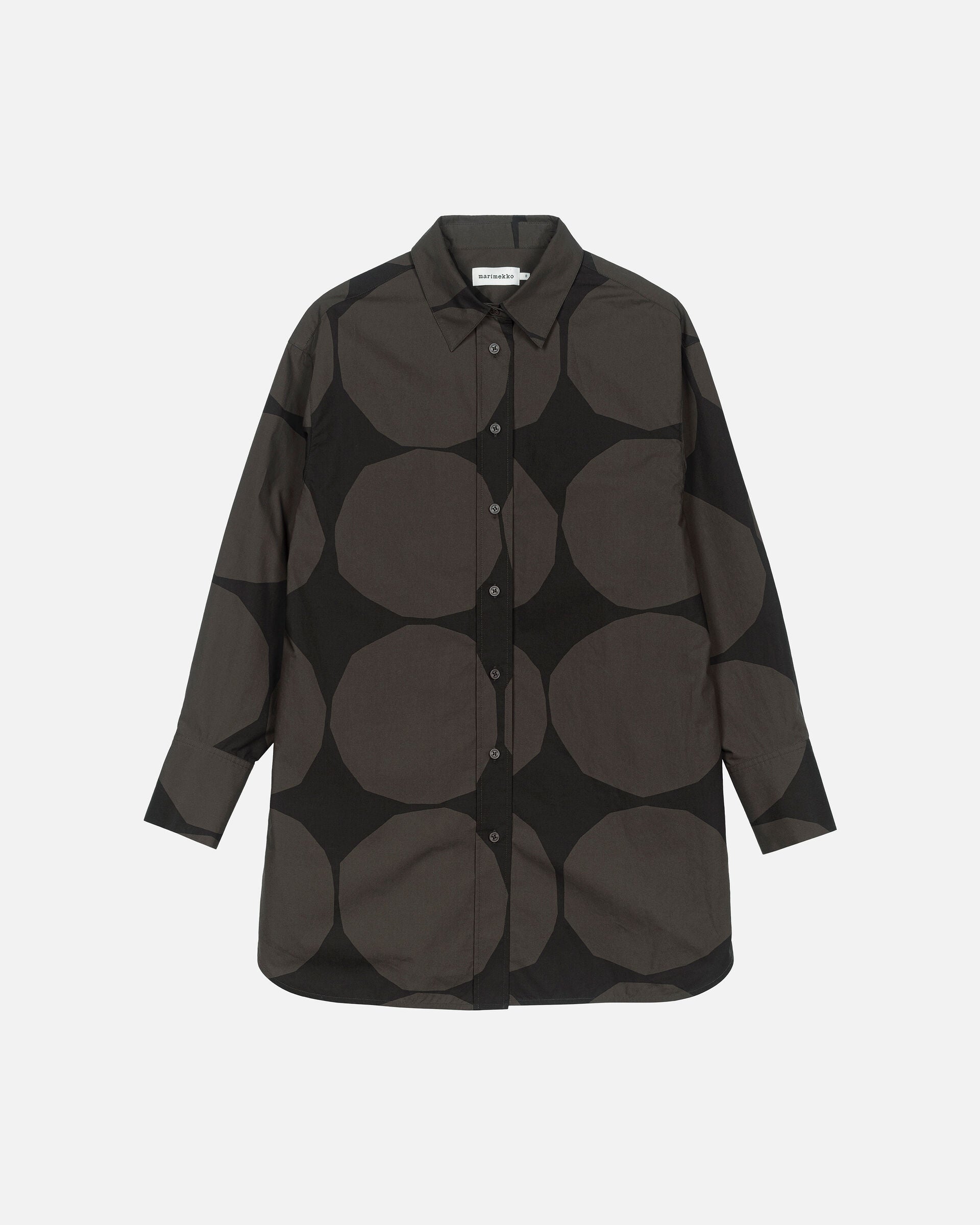 Marimekko Nila Kivet cotton poplin shirt | Marimekko Outlet