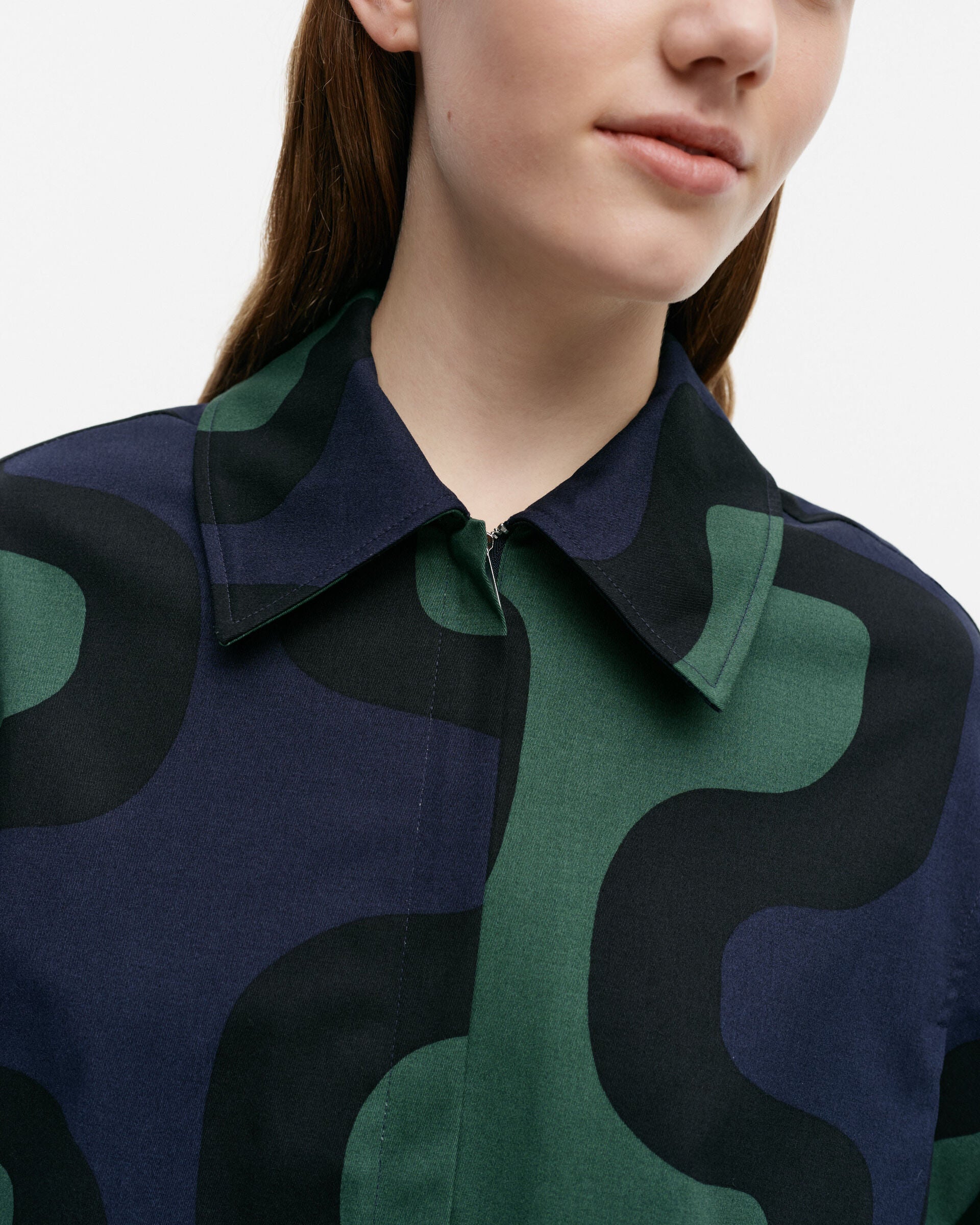 Marimekko Friisi Seireeni cotton blouse | Marimekko Outlet
