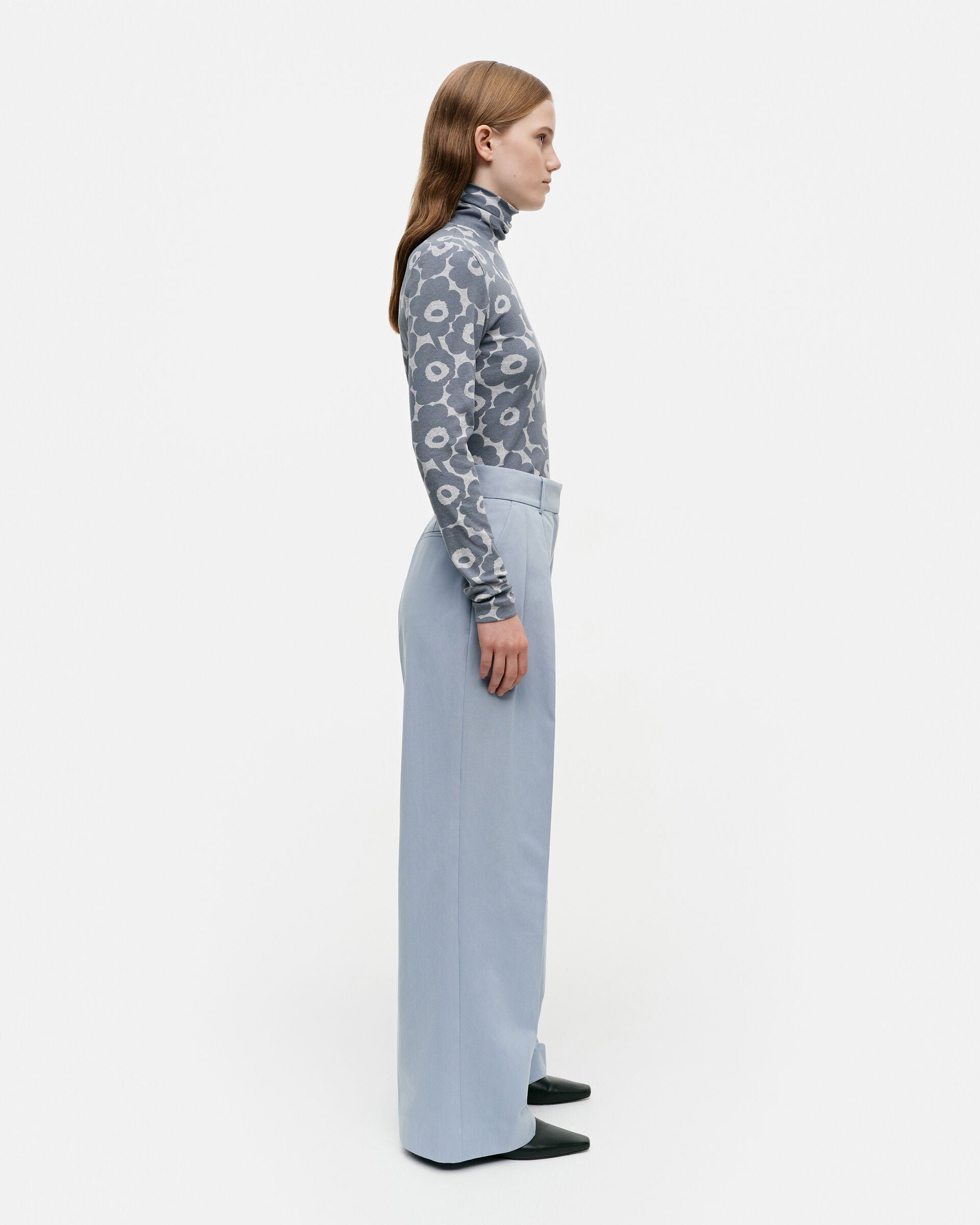 Marimekko Atlantti Solid pleated trousers | Marimekko Outlet
