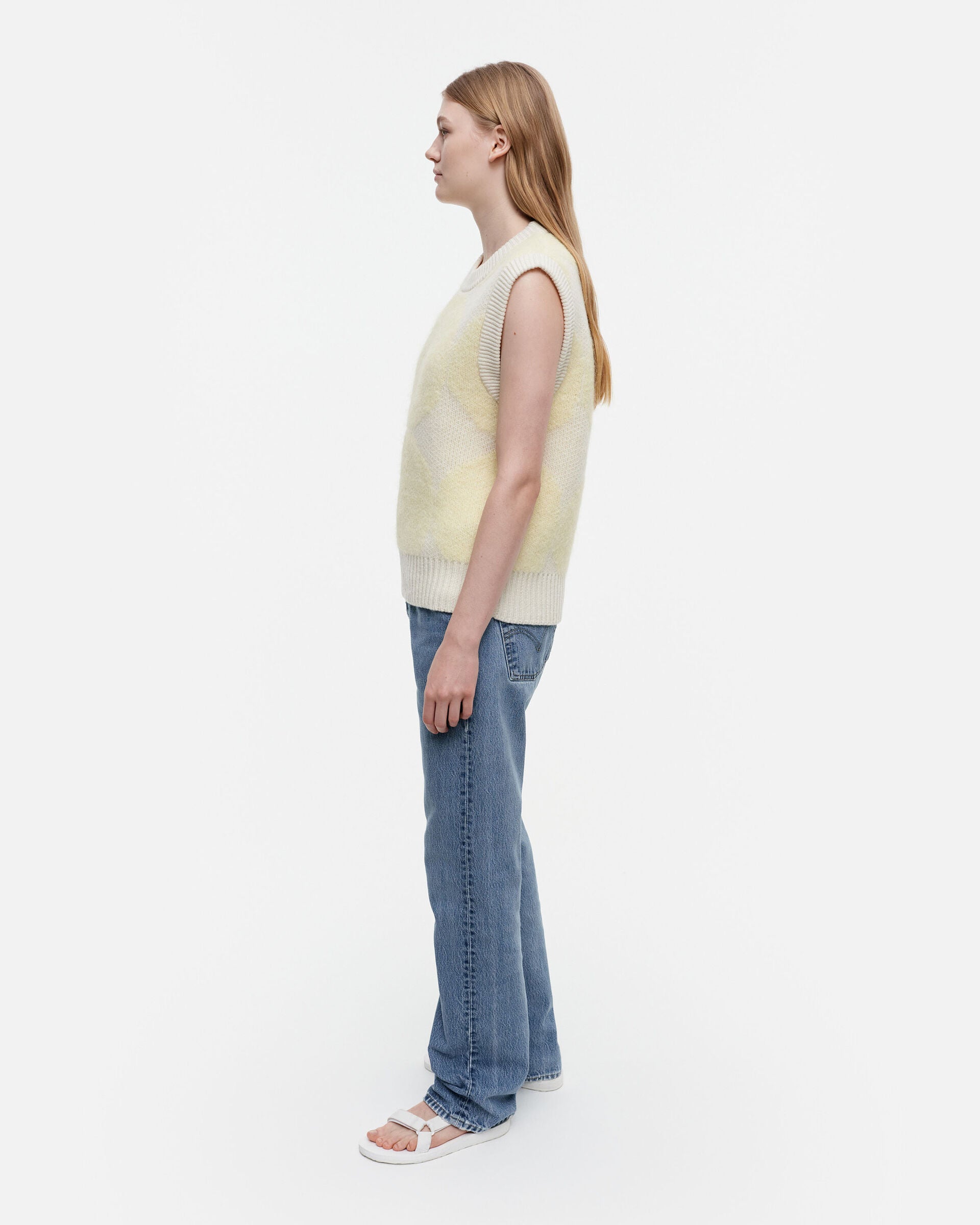 Marimekko Krapu Kivet knitted wool vest | Marimekko Outlet