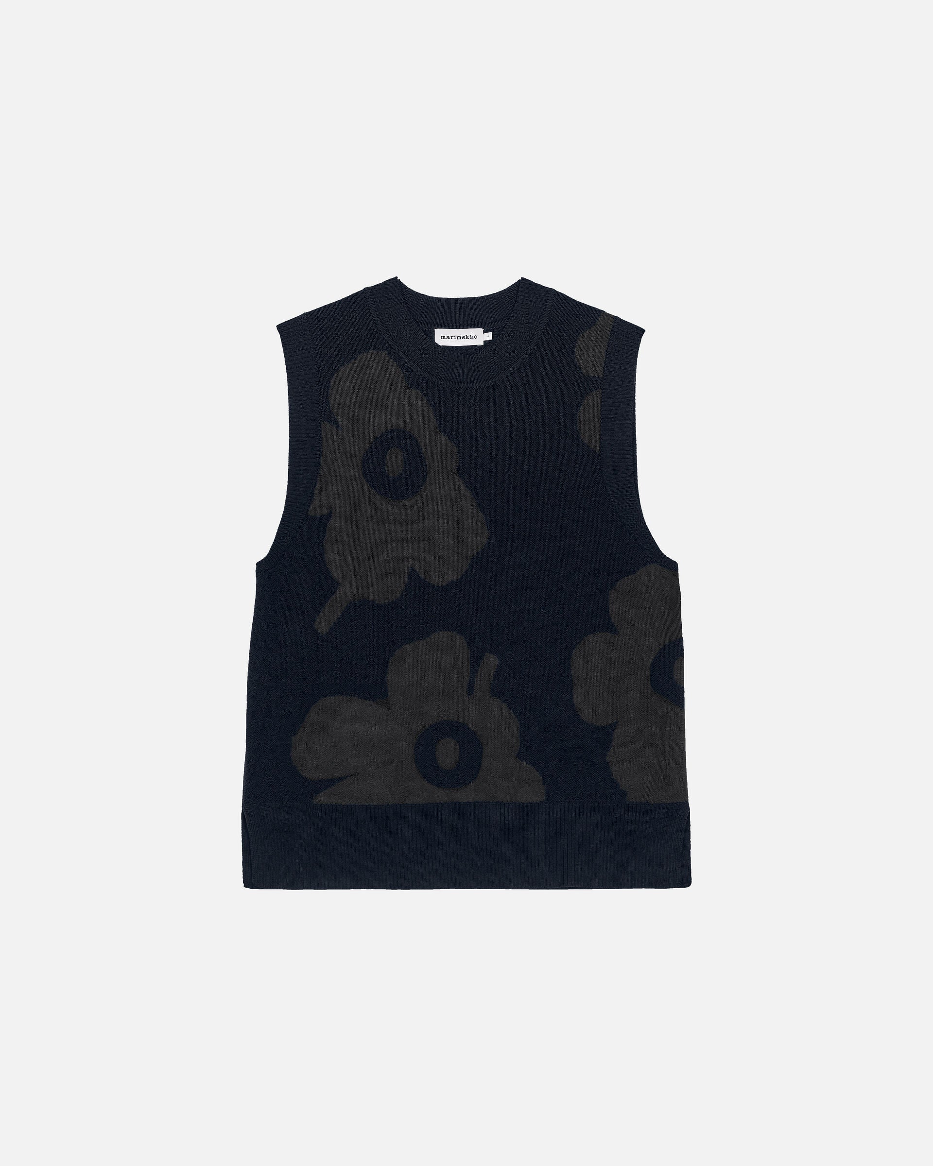 Marimekko Anissa Juhla Unikko knitted wool vest | Marimekko Outlet
