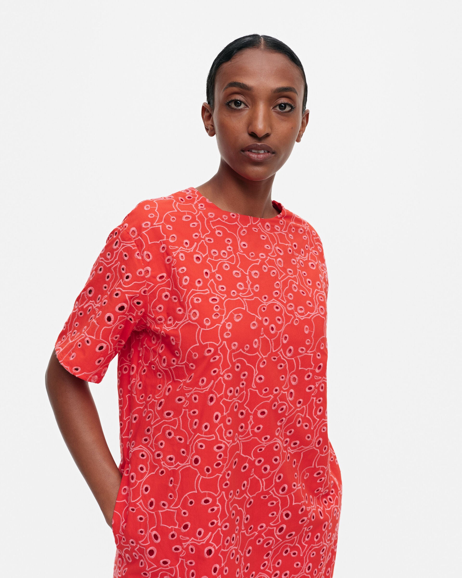 Marimekko Niila Rentukka cotton dress | Marimekko Outlet