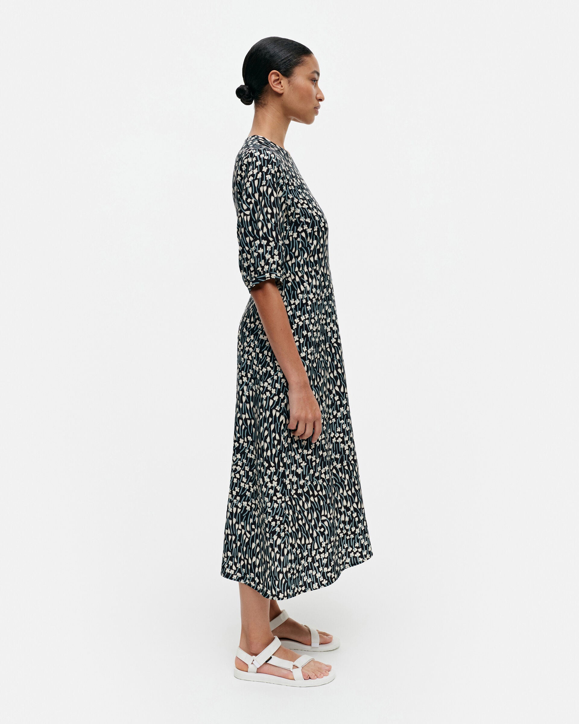 Marimekko Absidi Tuulahdus cupro dress | Marimekko Outlet