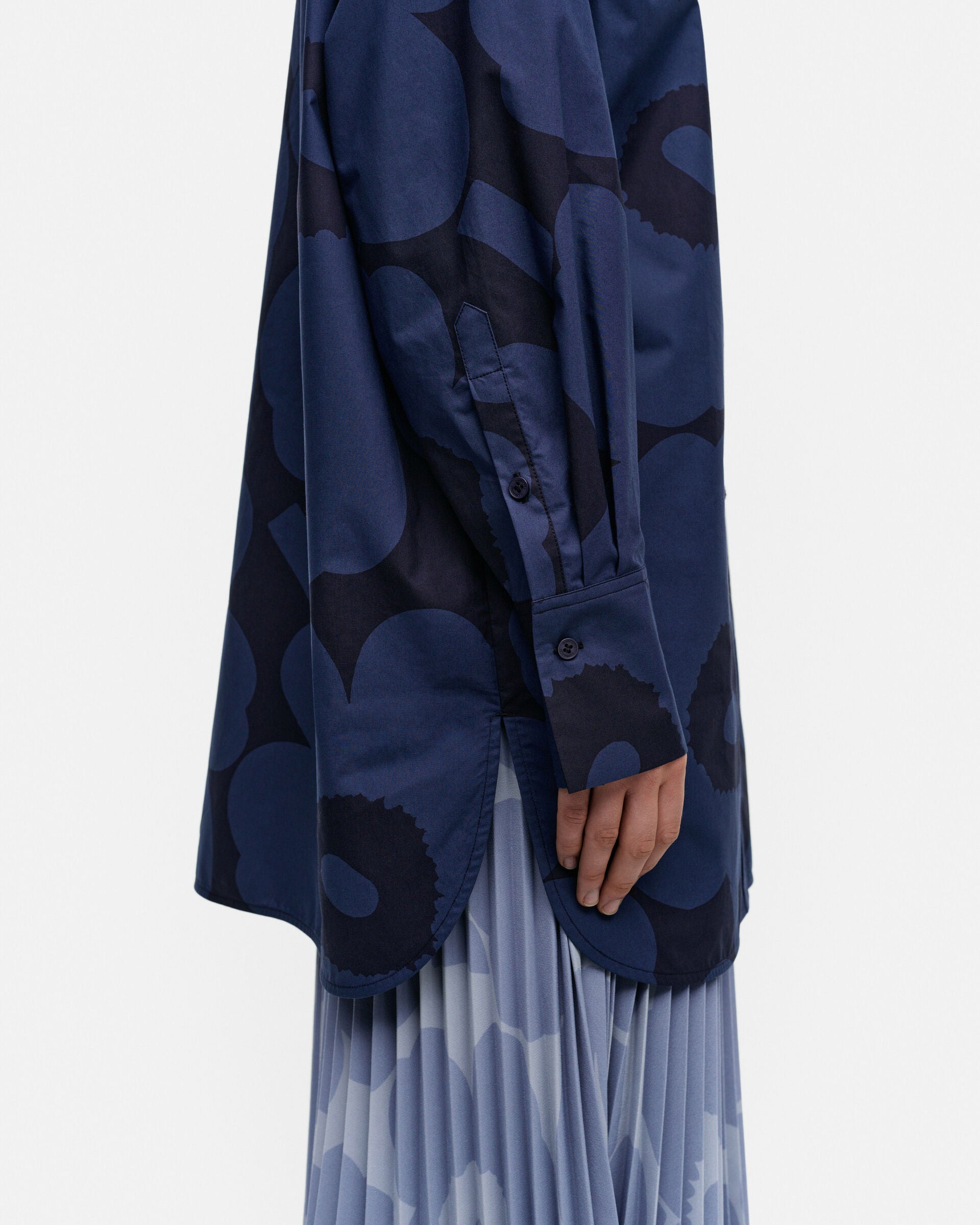 Marimekko Nila Unikko cotton poplin shirt | Marimekko Outlet