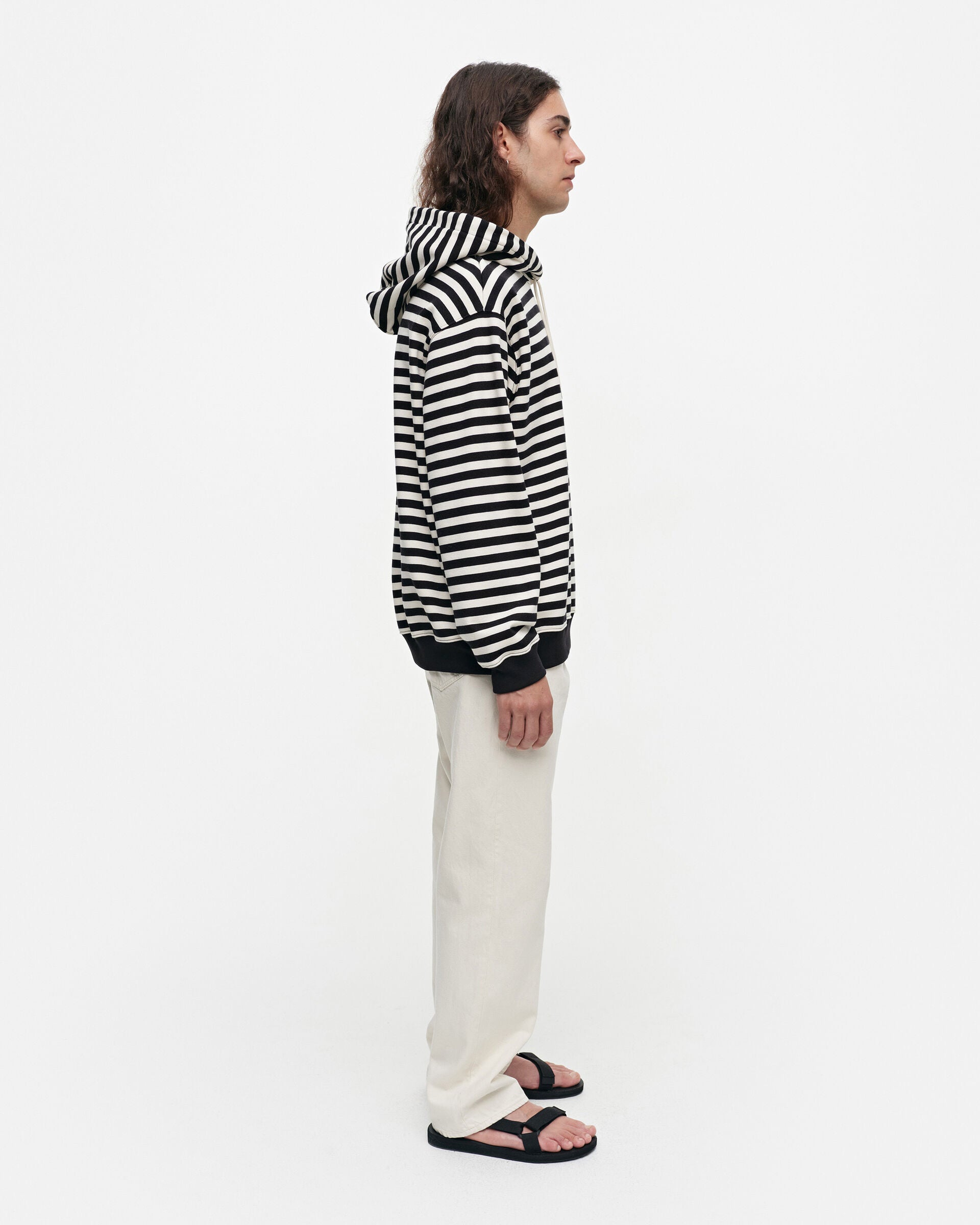 Marimekko Lona Men?s Fit Tasaraita hoodie | Marimekko Outlet