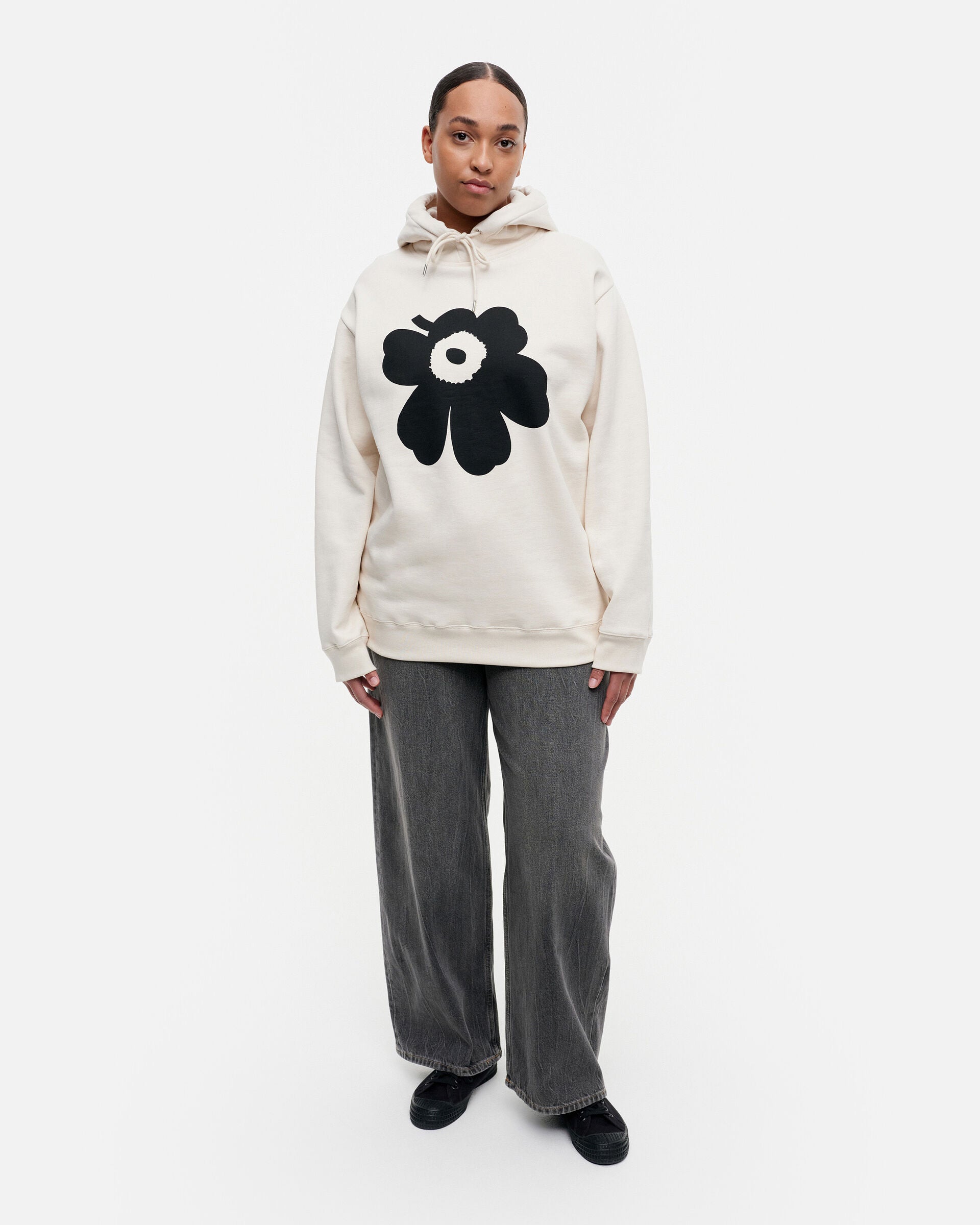 Marimekko Runoja Unikko hoodie | Marimekko Outlet