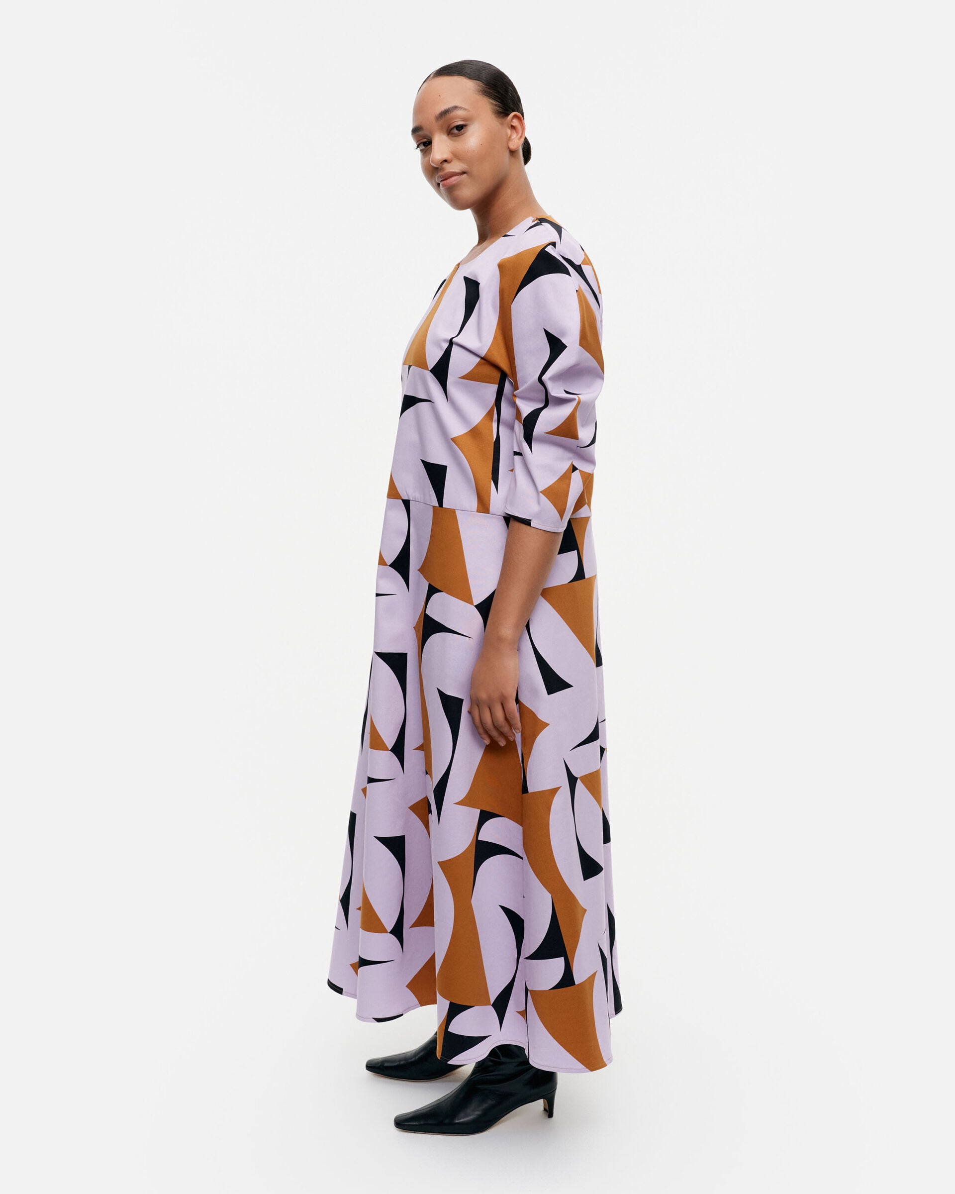 Marimekko Kompositio Pilari cotton dress | Marimekko Outlet