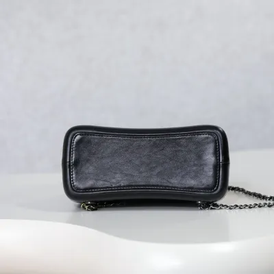 Chanel Black / Blue / White / Pink / Milk tea color Quilted Leather Backpacks