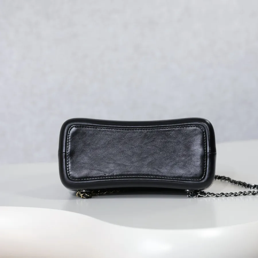 Chanel Black / Blue / White / Pink / Milk tea color Quilted Leather Backpacks