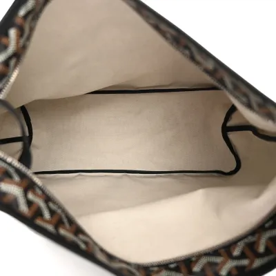 Goyard Boheme Hobo PM Black Goyardine Canvas