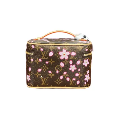 Louis Vuitton x Murakami Takashi Nice Mini Sakura Brown Gold Hardware