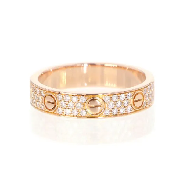 CARTIER Mini Love Ring Size 51/#11 - Image 3