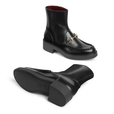 Gucci black ankle boots