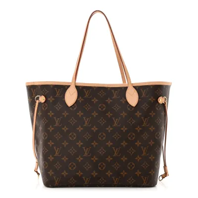 Louis Vuitton Neo Neverfull MM Monogram Canvas Cherry Interior Gold Hardware
