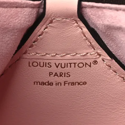 Louis Vuitton Bloom Pouch PM Rose Jasmine Monogram Canvas Silver Hardware