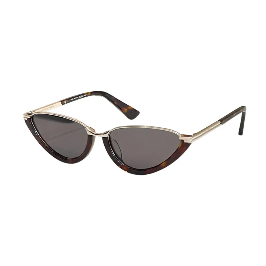 Bottega Veneta glasses grey leopard/black leopard/black gold/black yellow/yellow/red orange color Size 56口17-145