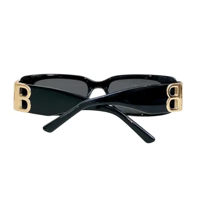 Balenciaga square frame glasses black gold/teal/pale pink/leopard/yellow/white silver/white gold/red gold/red silver/green/blue/purple color Size 51口18-130