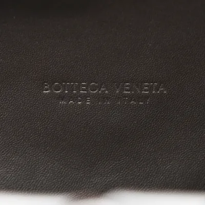 Bottega Veneta Medium Teen Intrecciato The Lauren 1980 Clutch With Chain Fondant Nappa Leather Gold Hardware