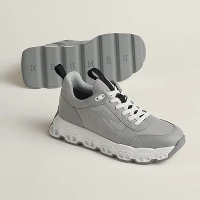 HERMES lmpulse Sneakers Grey Sports Shoes
