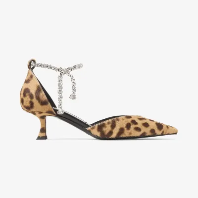 JIMMY CHOO heels in leopard print