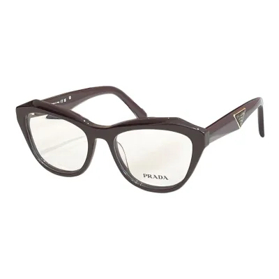Prada Wayfarer glasses black/coffee/purple/leopard/brown-orange/black-orange color Size 53口18-145