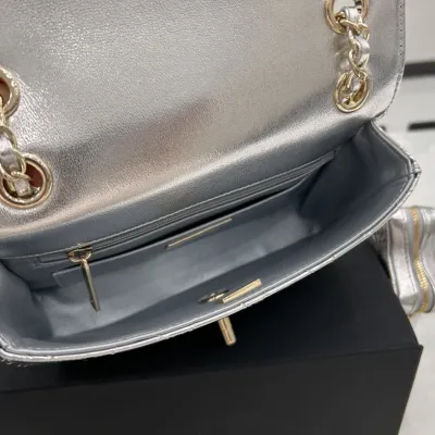 Chanel Silver / Gold / Black Crossbody Bags