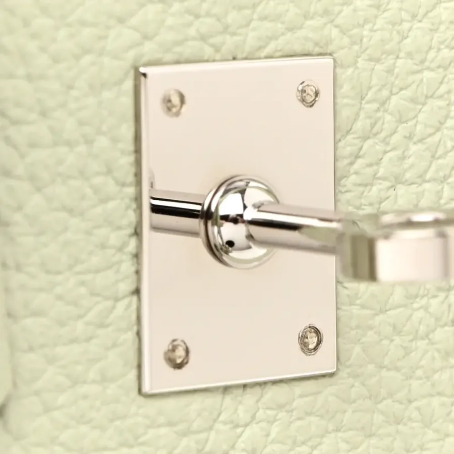 Hermès Birkin 25 Gris Neve Togo Leather Palladium Hardware