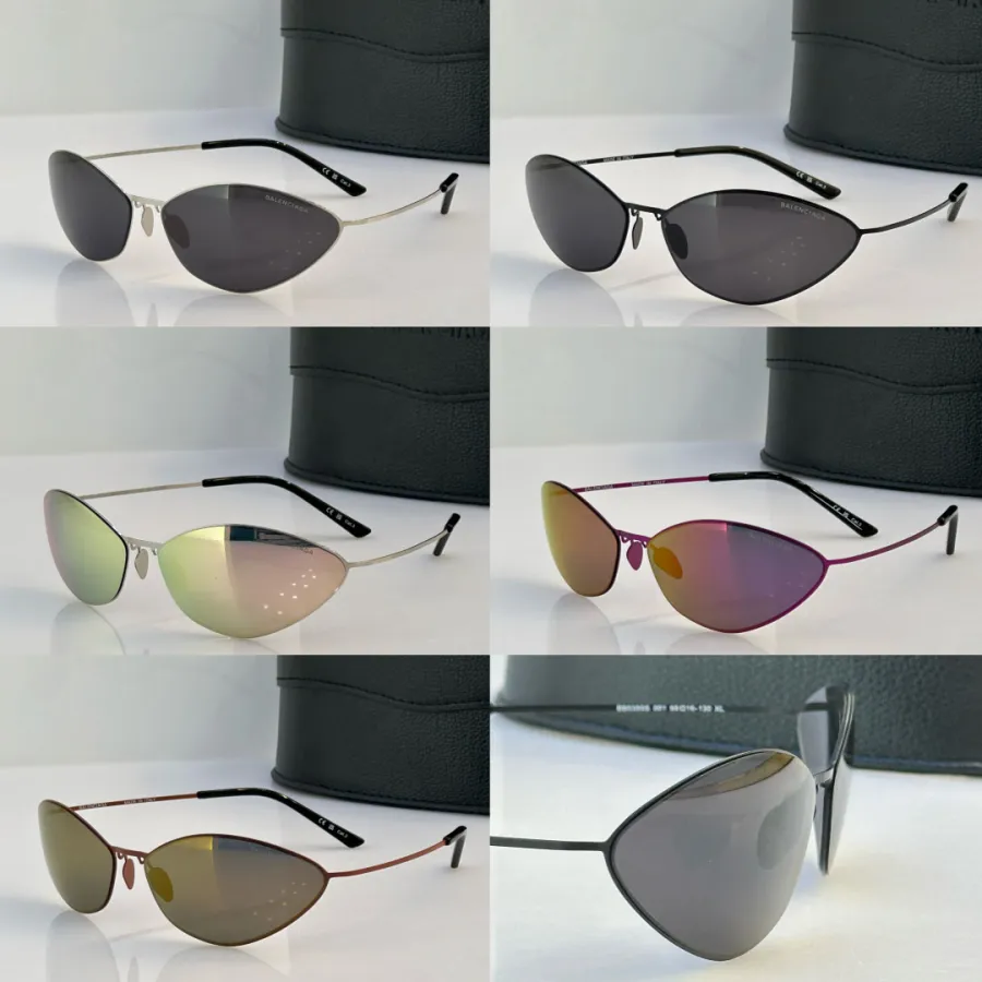Balenciaga glasses black/pink/silver/brown/black silver color Size 68口16-130