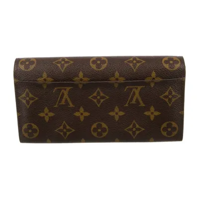 Louis Vuitton Medium Sarah Wallet Monogram Coated Canvas