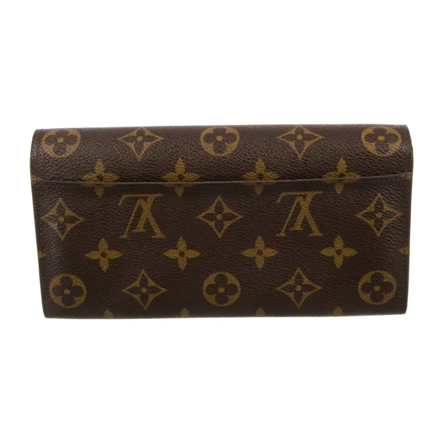 Louis Vuitton Medium Sarah Wallet Monogram Coated Canvas