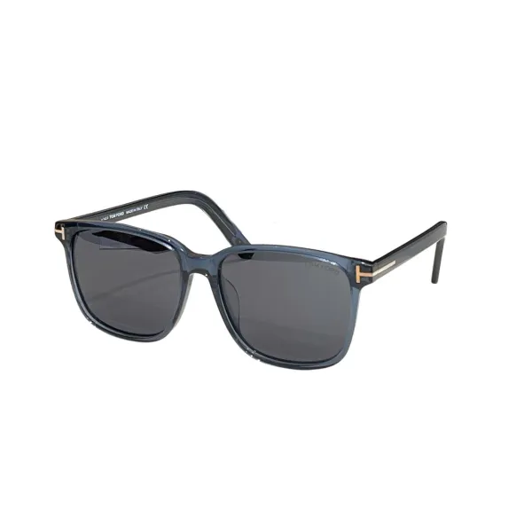 Tom Ford square frame glasses black/blue black/grey black/leopard brown/transparent black/tawny black/green black color Size 55口18-140 - Image 2