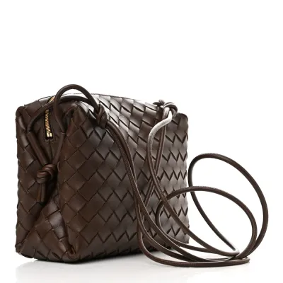 Bottega Veneta Small Intrecciato Loop Camera Bag Fondant Nappa Leather