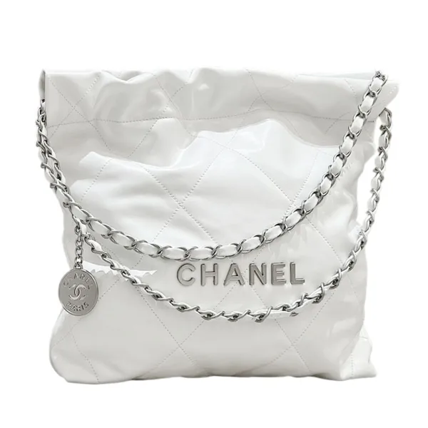 Chanel 22 Bag Calfskin Gold Shoulder Bags - Image 10