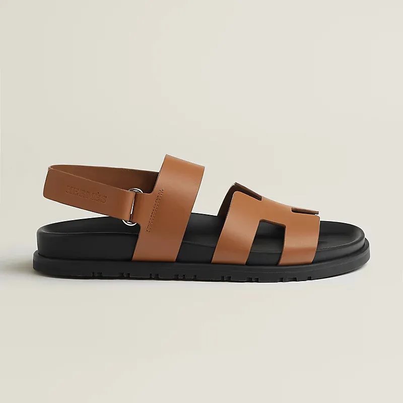 HERMES Genius Brown Sandal