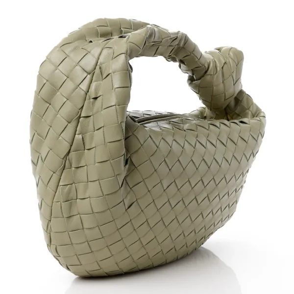 Bottega Veneta Maxi Teen Intrecciato Jodie Hobo Travertine Nappa Leather - Image 3