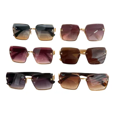 Celine square frame glasses white/green/leopard/black/purple/khaki color Size 62口18-140