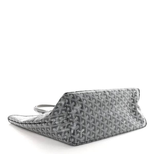 Goyard Saint Louis Tote PM Grey Goyardine Canvas - Image 5