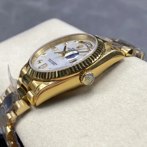 ROLEX-DAY DATE-REF.M128238-36MM(With Diamond ) - Image 6