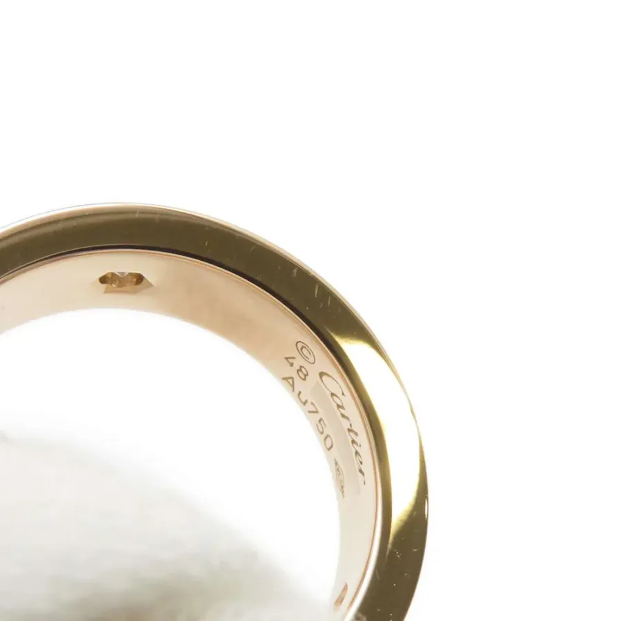 CARTIER Love Ring Classic Model Diamond Size 48/#8