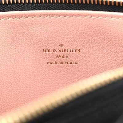 Louis Vuitton Coussin PM Black Embossed Monogram Lambskin Leather Gold Hardware