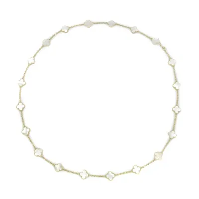 Van Cleef & Arpels Vintage Alhambra long necklace 20 motifs