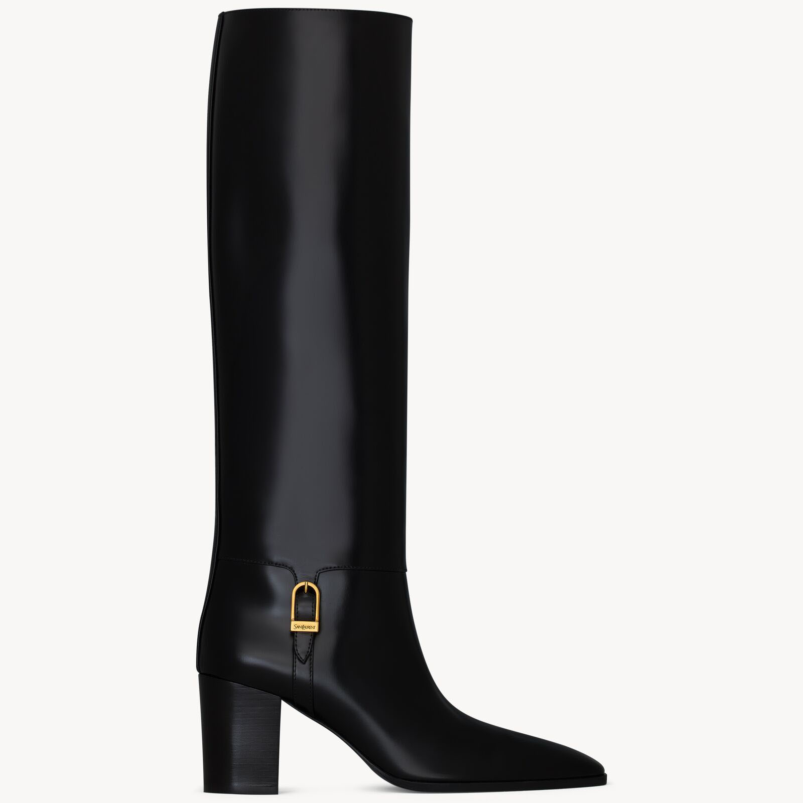 Yves Saint Laurent Botas de couro elegantes