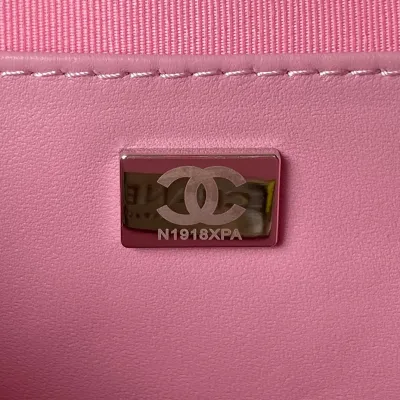 Chanel Pink / white / Black / Gold / Silver Star crossbody bag