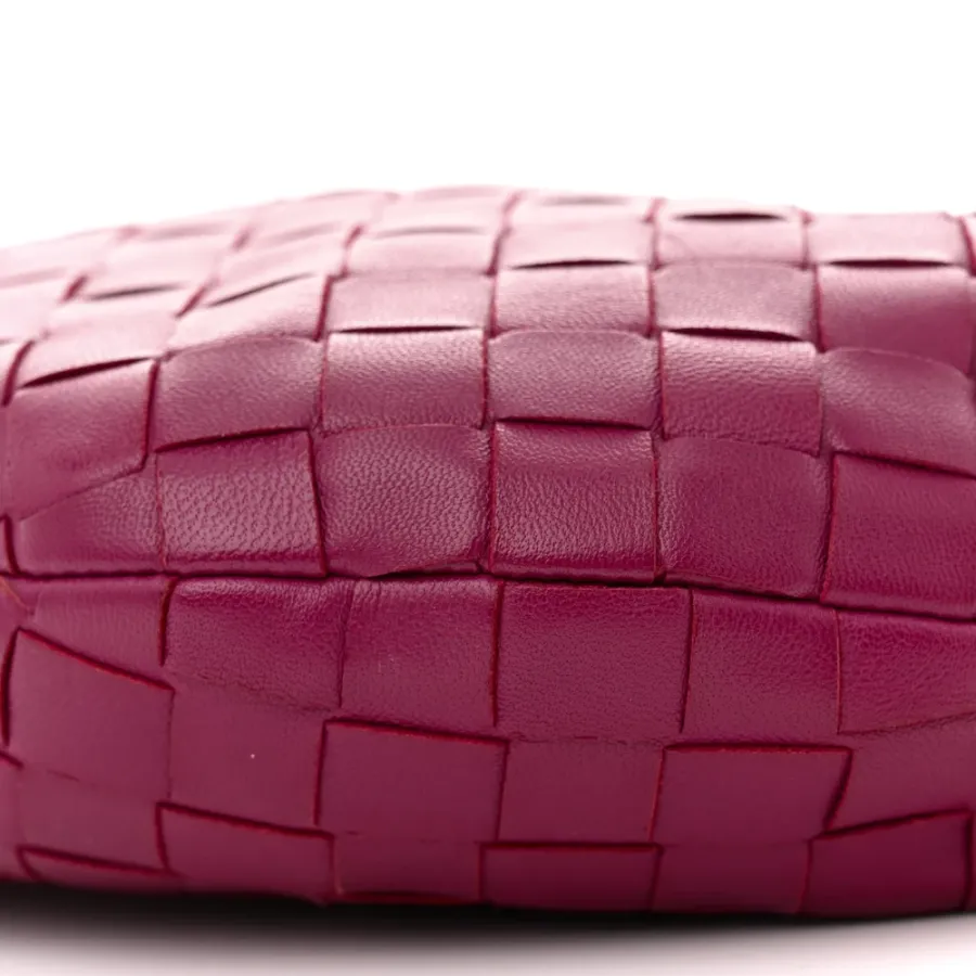 Bottega Veneta Mini Intrecciato Jodie Cinnabar Nappa Leather